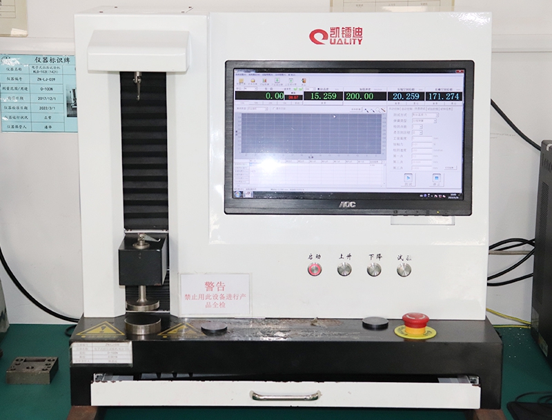 Electronic tensile testing machine Max 100N