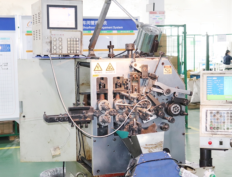 Spring pressing machine Min 0.1mm